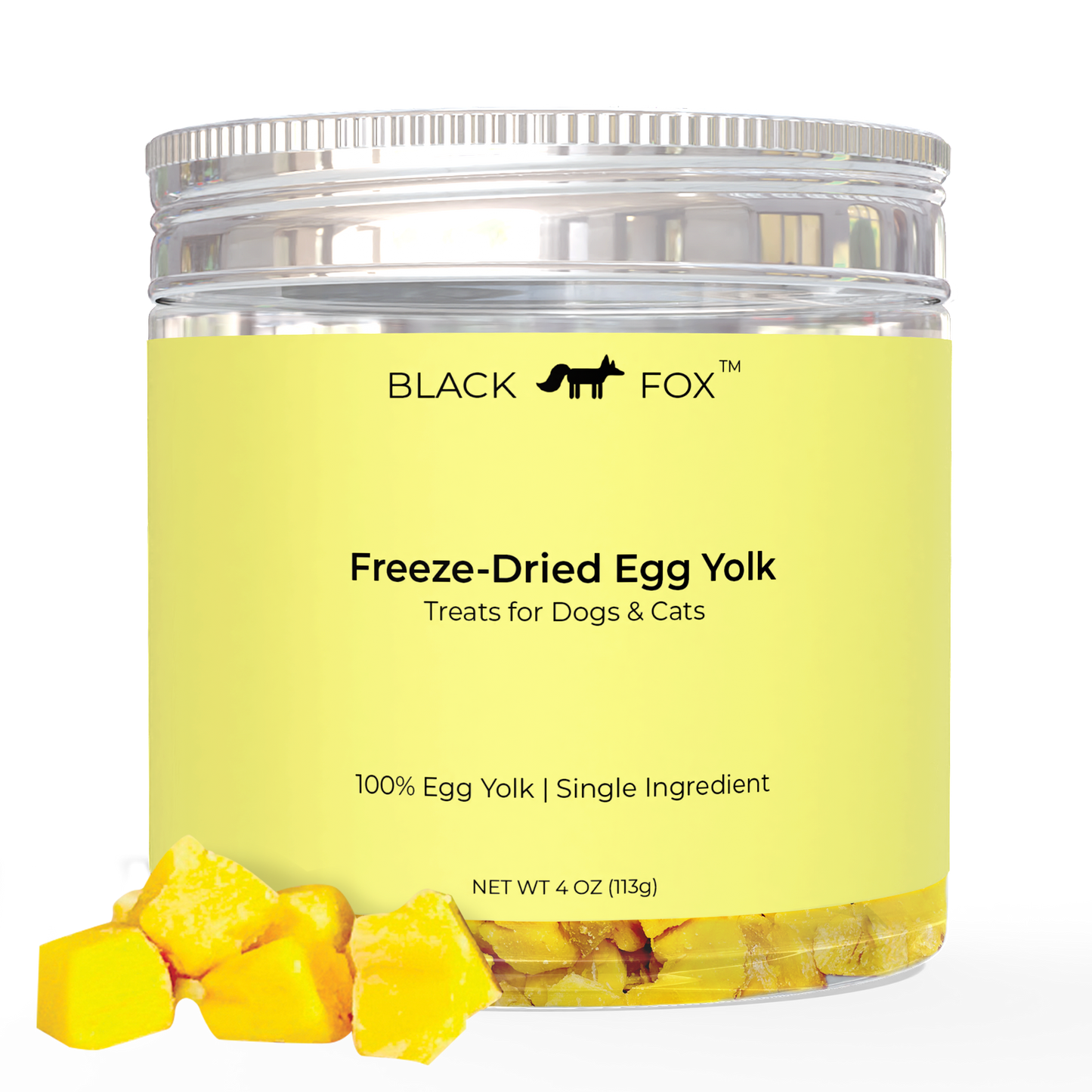 Freeze-Dried Egg Yolk Treats Snacks for Dogs & Cats