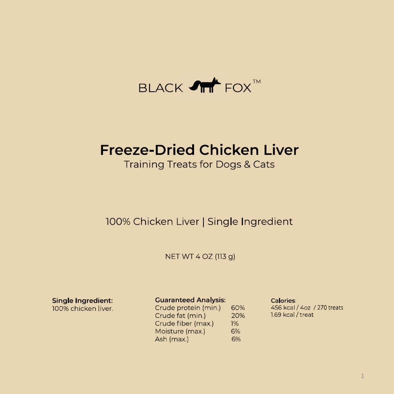 Freeze-Dried Chicken Liver Training Treats for Dogs & Cats Snack