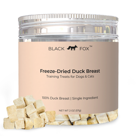Freeze-Dried Duck Breast Training Treats Snacks for Dogs and Cats | 2oz