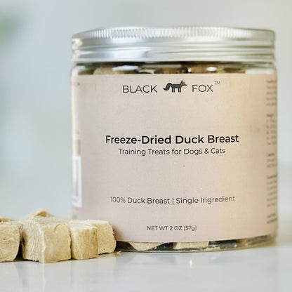 Freeze-Dried Duck Breast Dog Treats | Cat Treats | 2oz