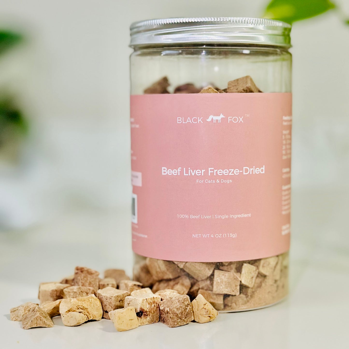 Freeze-Dried Beef Liver Training Treats for Dogs & Cats