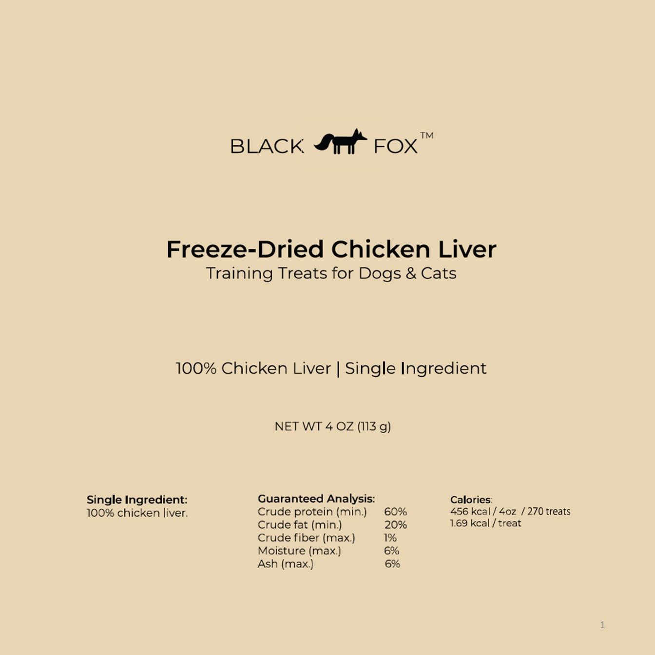 Freeze-Dried Chicken Liver Training Treats for Dogs & Cats