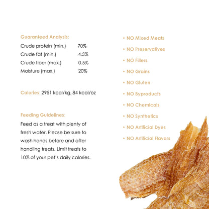 Dehydrated Chicken Breast | USDA Chicken | Single Ingredient